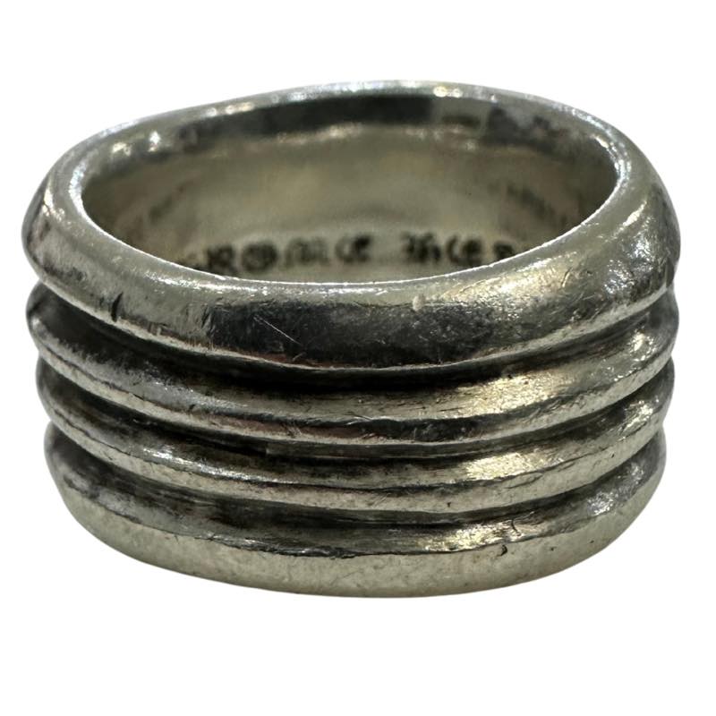 Chrome Hearts Wide Band Dagger Heart Ring - Gently, used, size 9 – photo 2 of 3