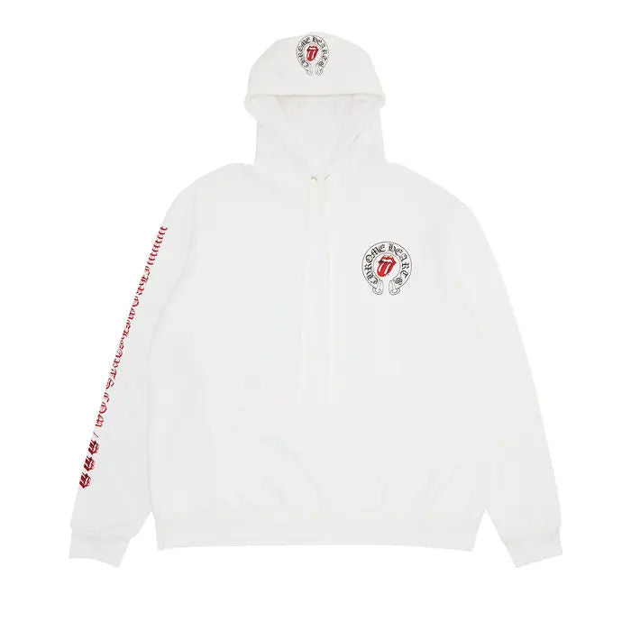 Chrome Hearts x Rolling Stone Lips Online Exclusive Hoodie White, brand new, size M – photo 1 of 2