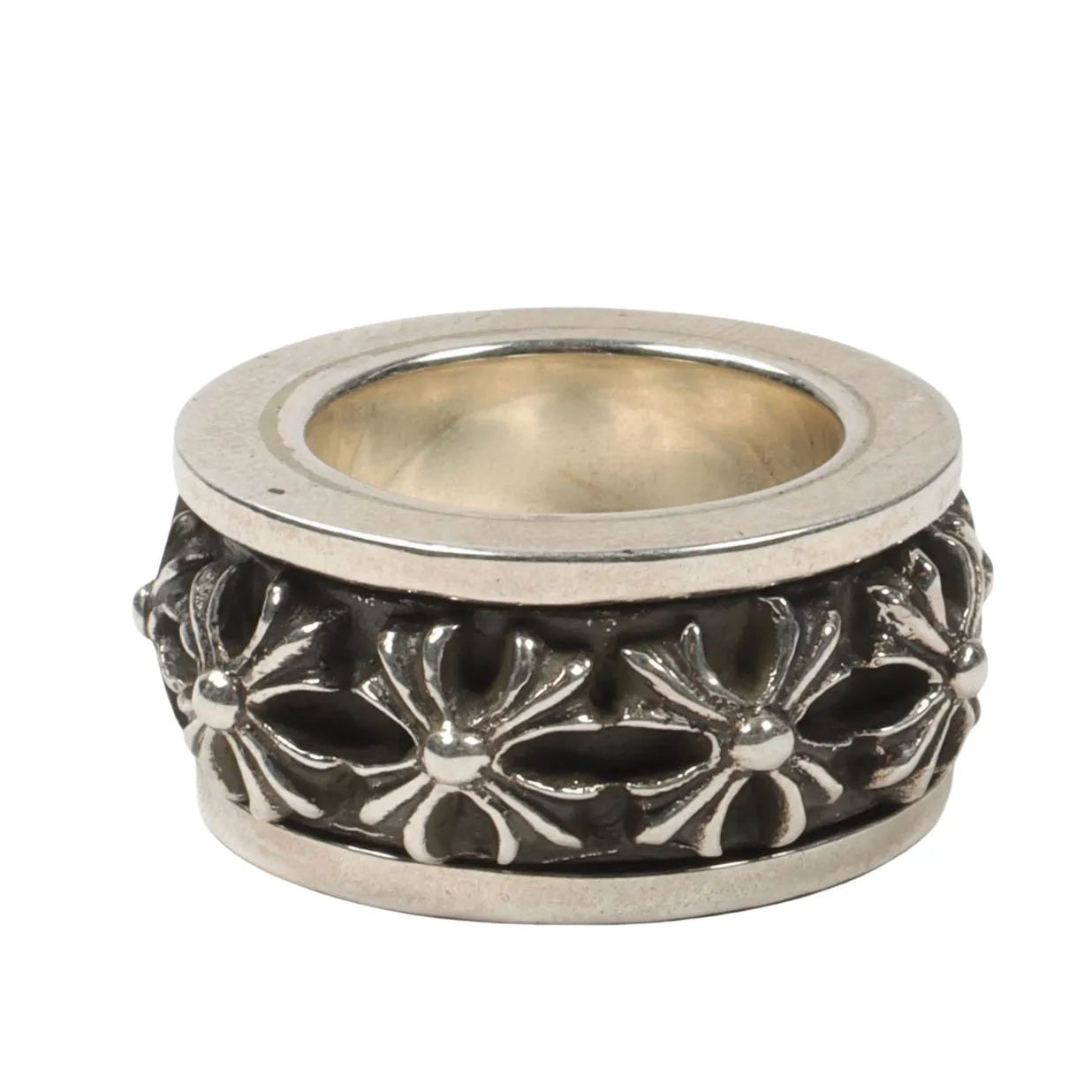 Chrome Hearts X Spinner Ring, brand new, size 6