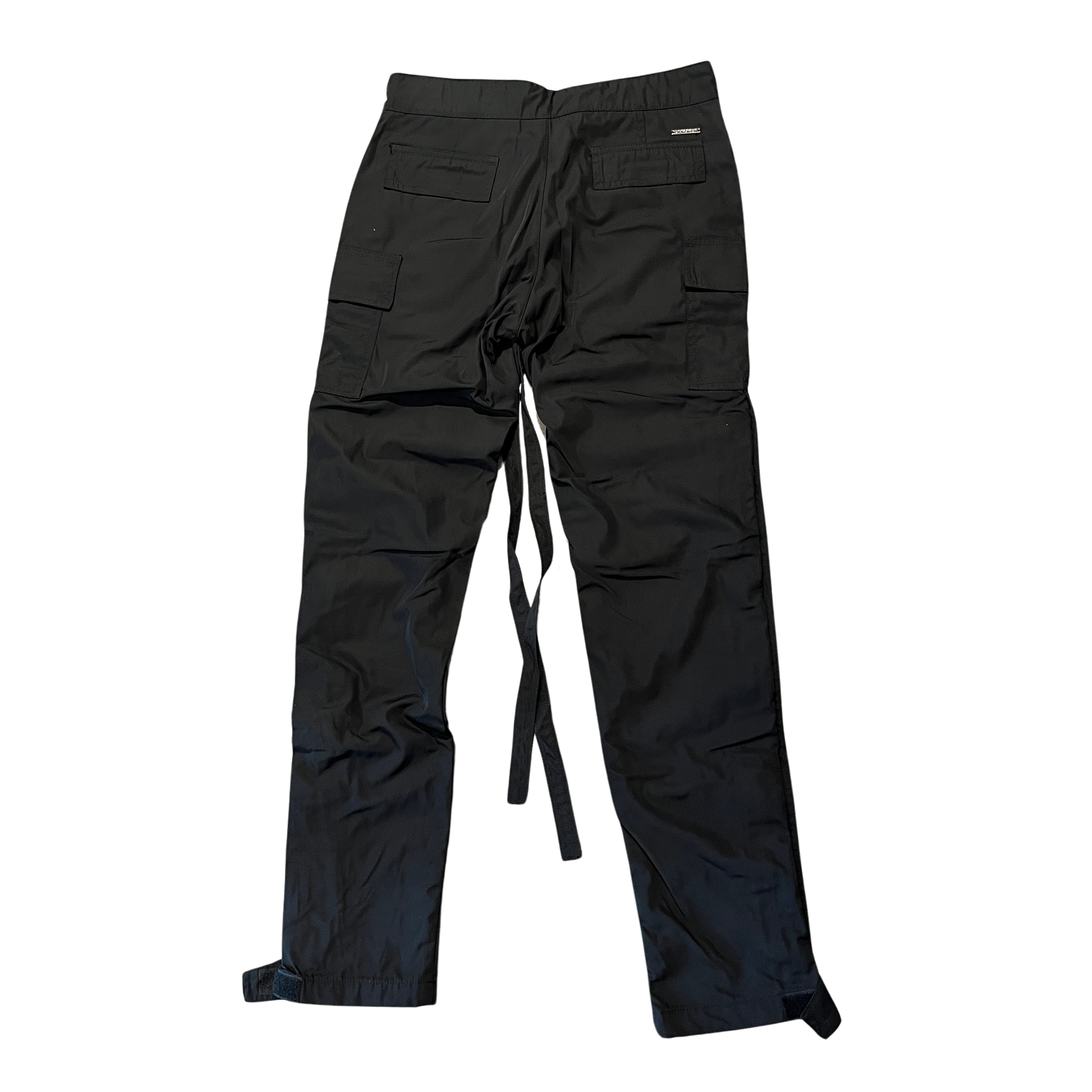 Uniform Studios Nylon Cargo Snap Pants Black