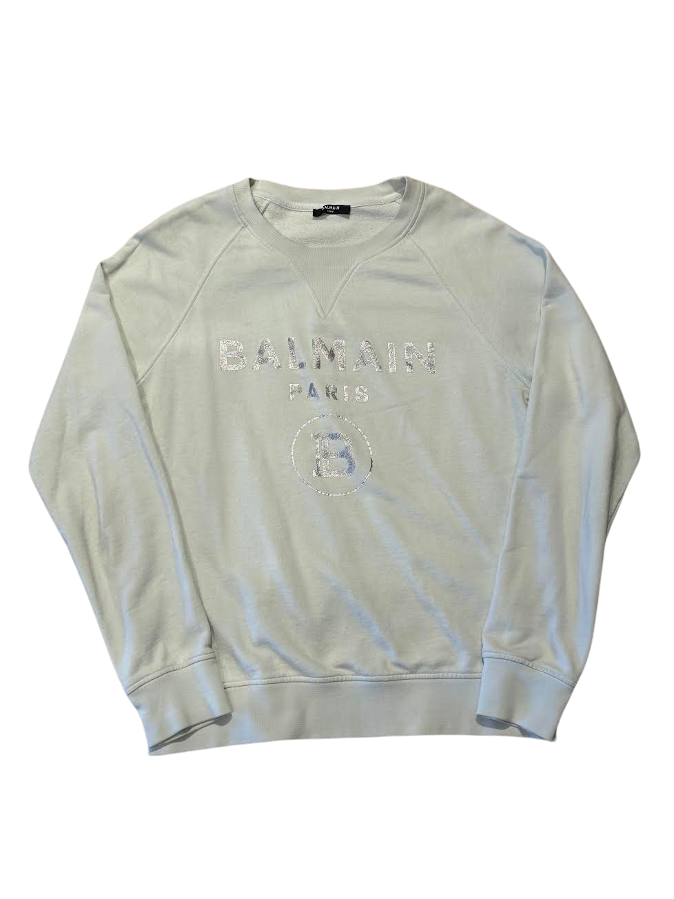 Balmain Paris Crewneck Mint (Preowned)