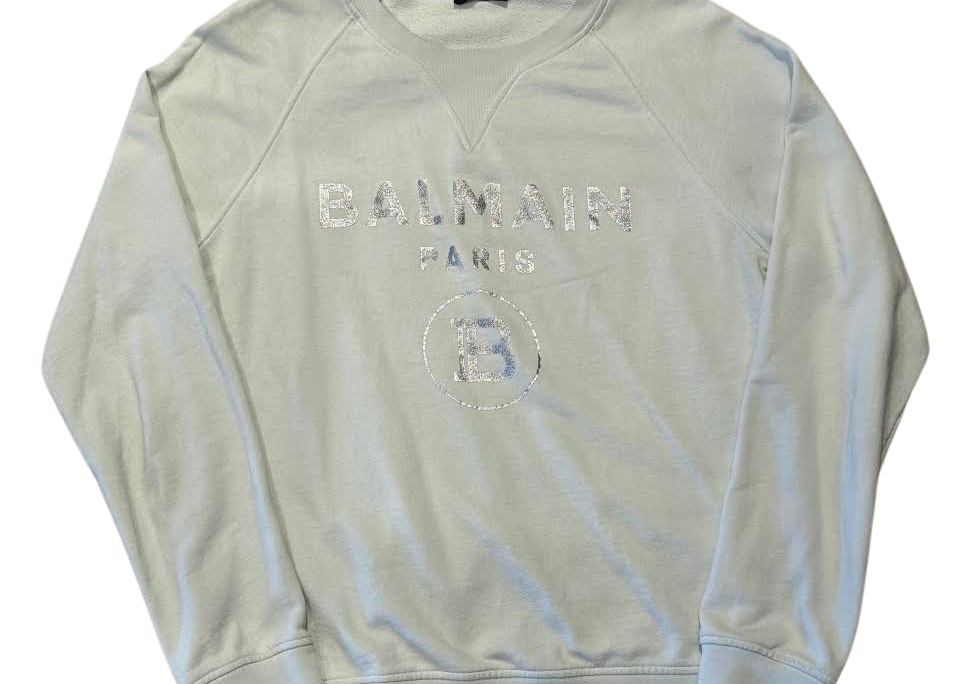 Balmain Paris Crewneck Mint (Preowned)