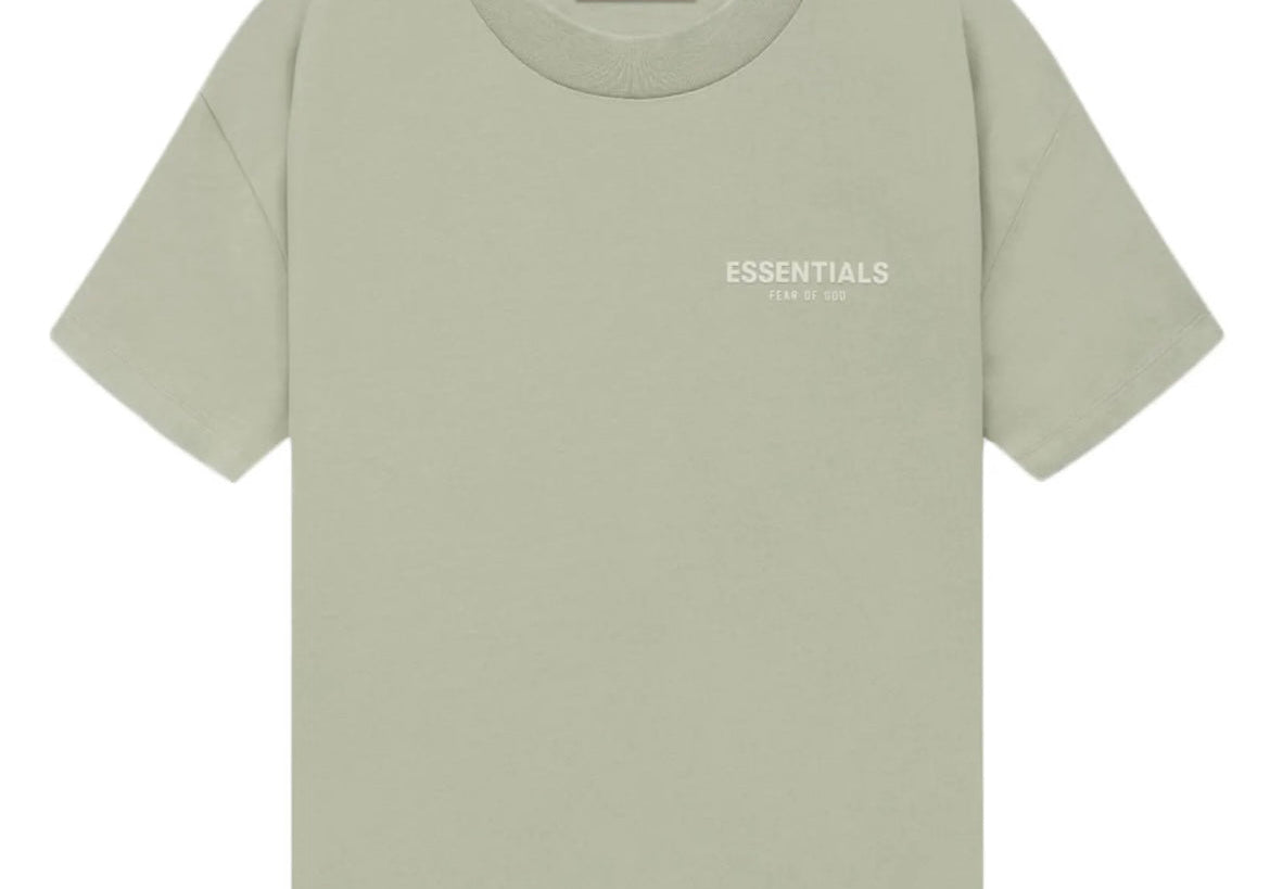 Fear of God Essentials Womens T-Shirt (SS22) Seafoam