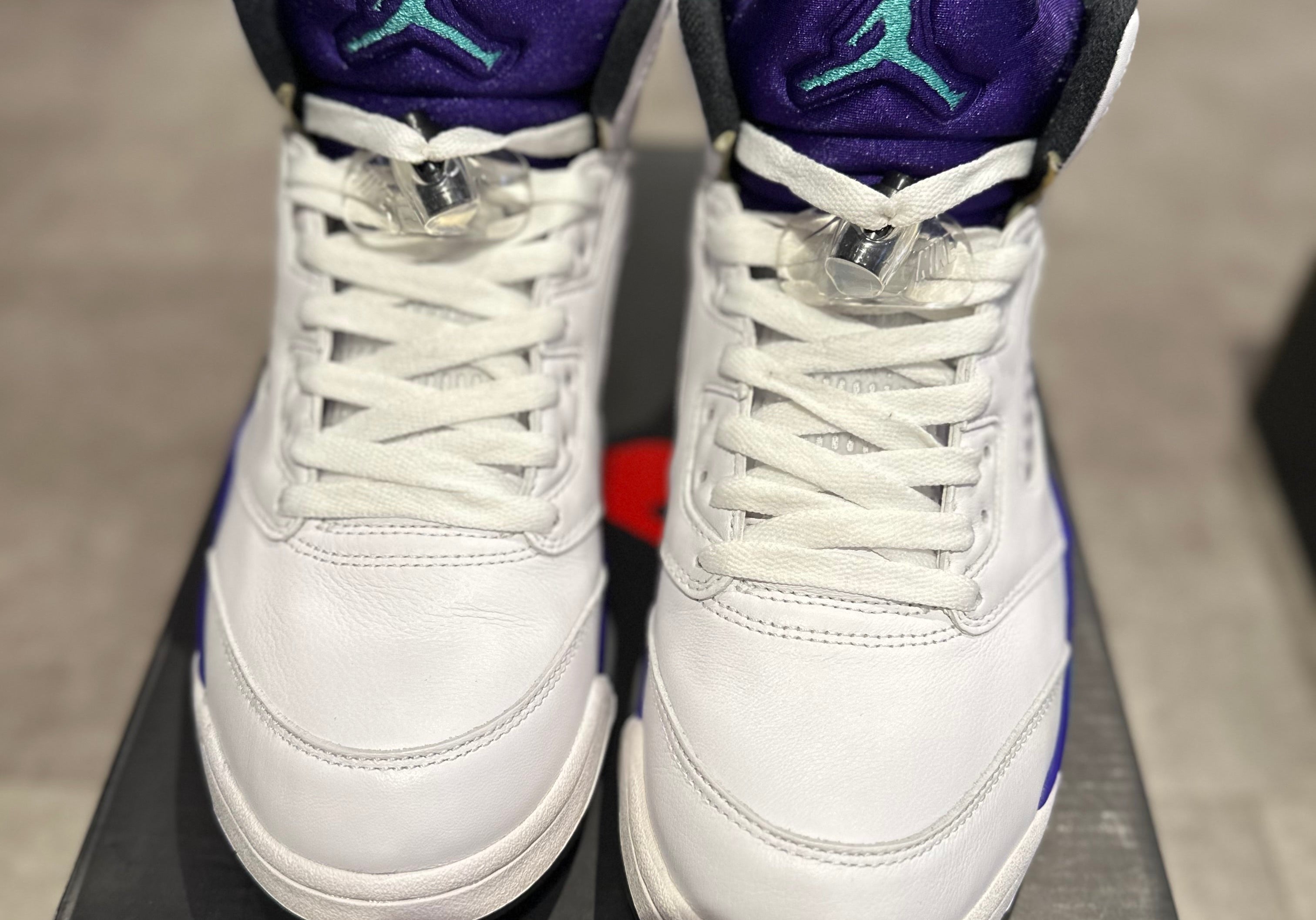 Jordan 5 Retro Grape Fresh Prince (Custom)