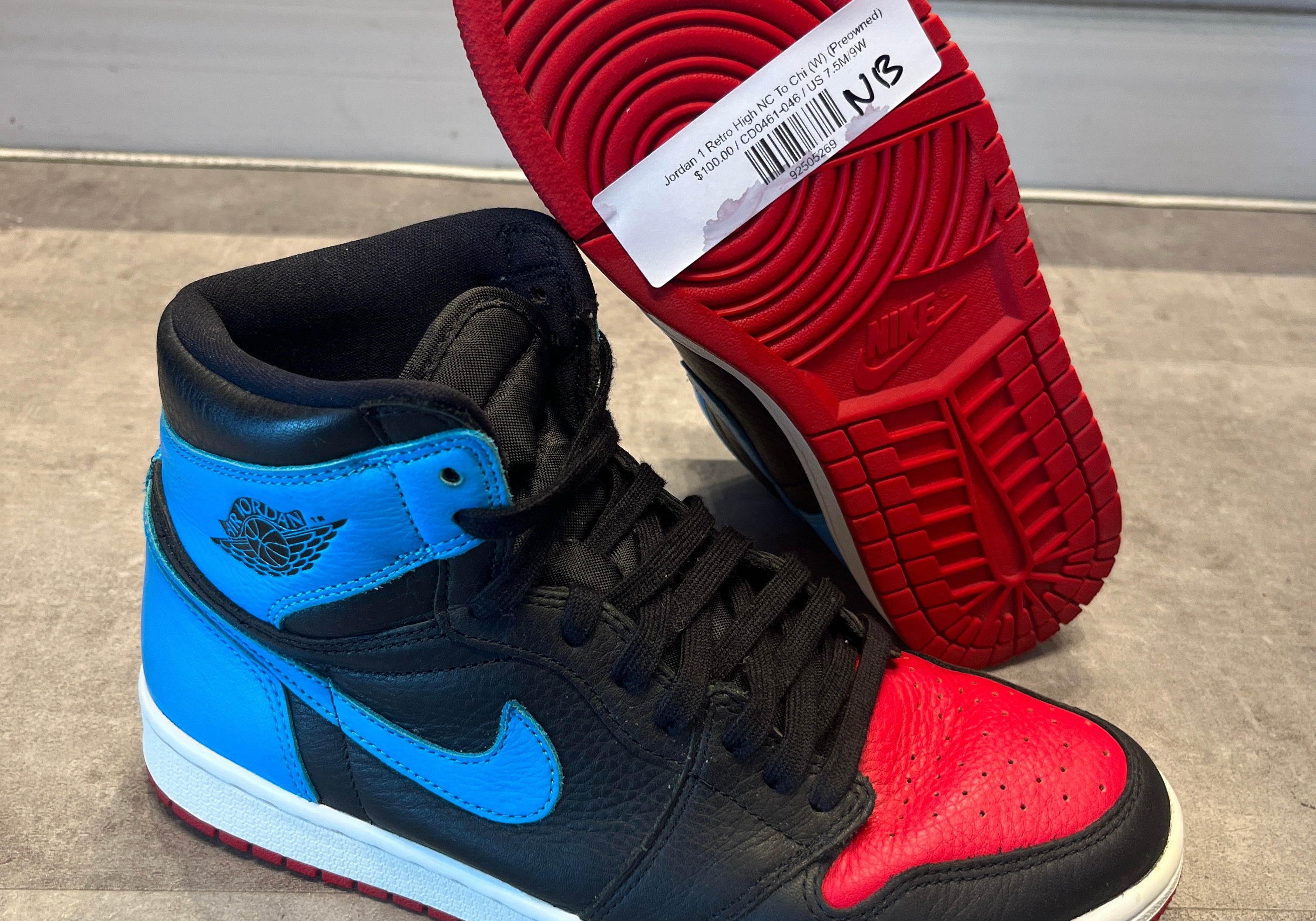 Jordan 1 Retro High NC To Chi (W) (Preowned)