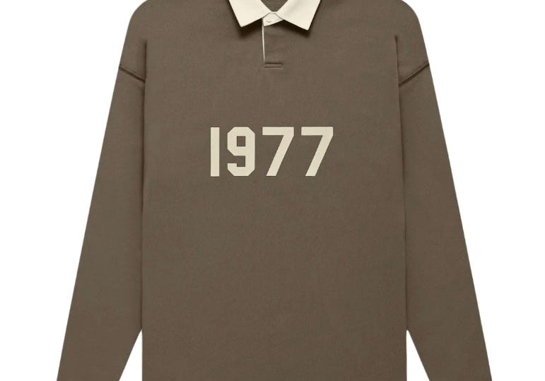 Fear of God Essentials Henley Rugby (FW22) Wood