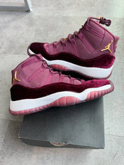 Jordan 11 Retro Heiress Night Maroon (GS) (Preowned)