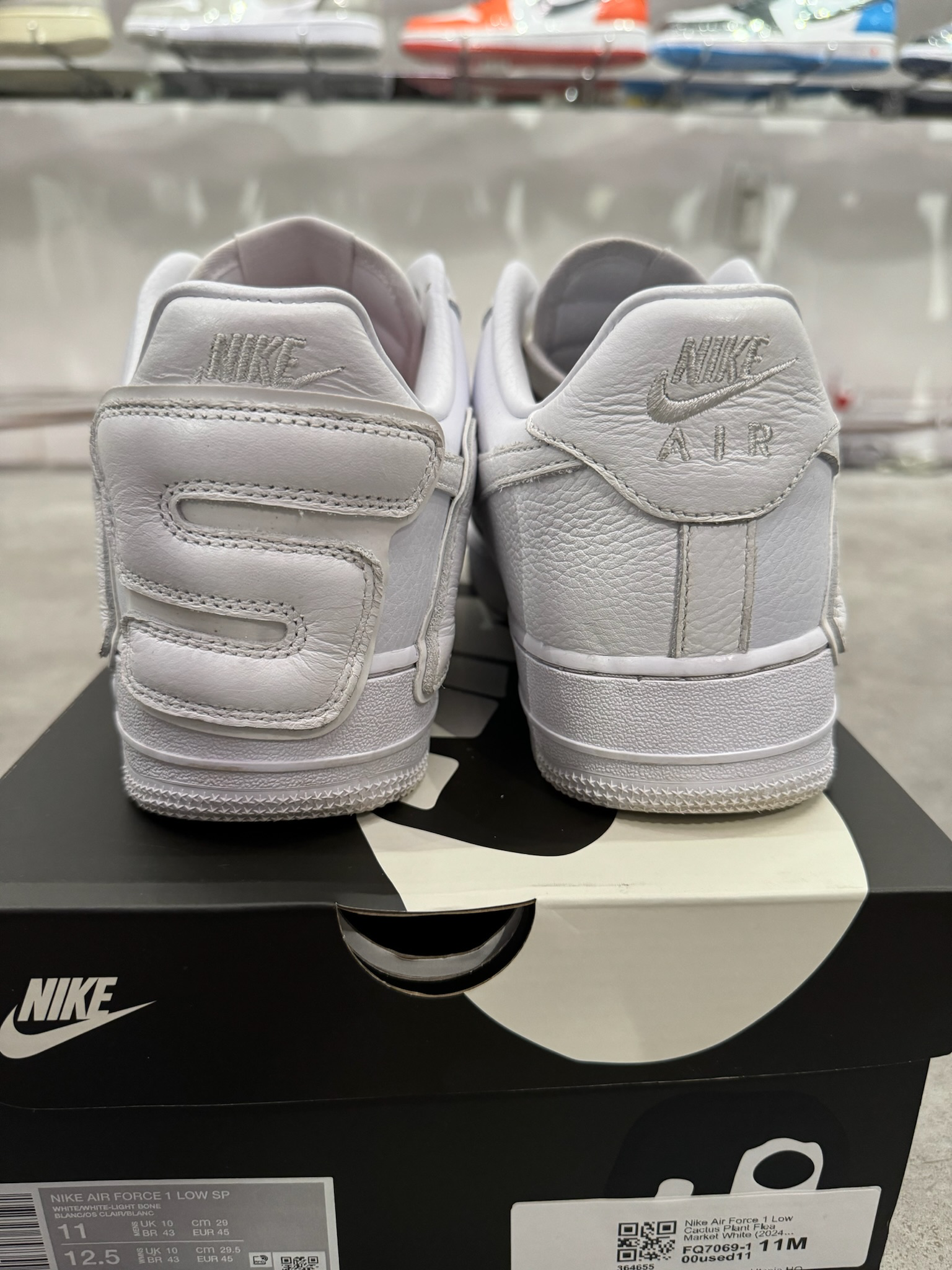 Nike Air Force 1 Low Cactus Plant Flea Market White (2024) (Preowned Size 11)