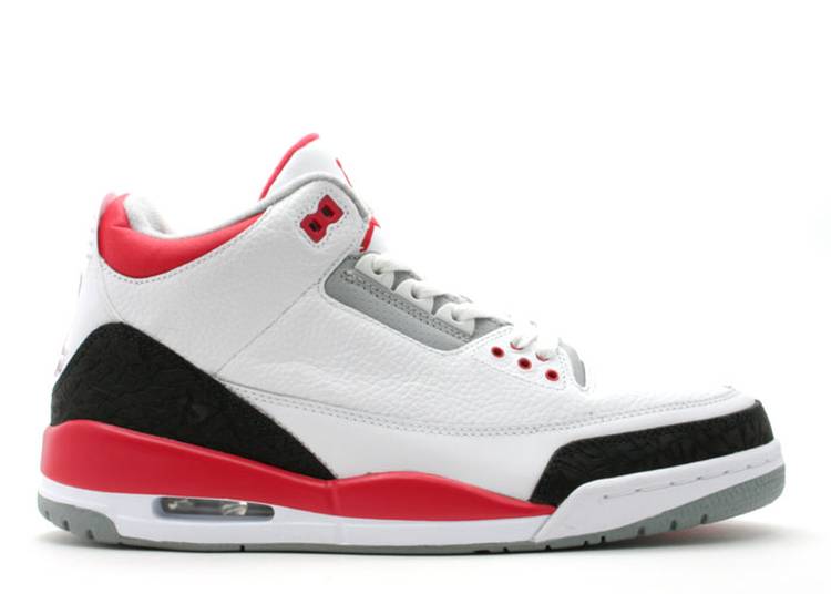 Jordan 3 Retro Fire Red (2007)