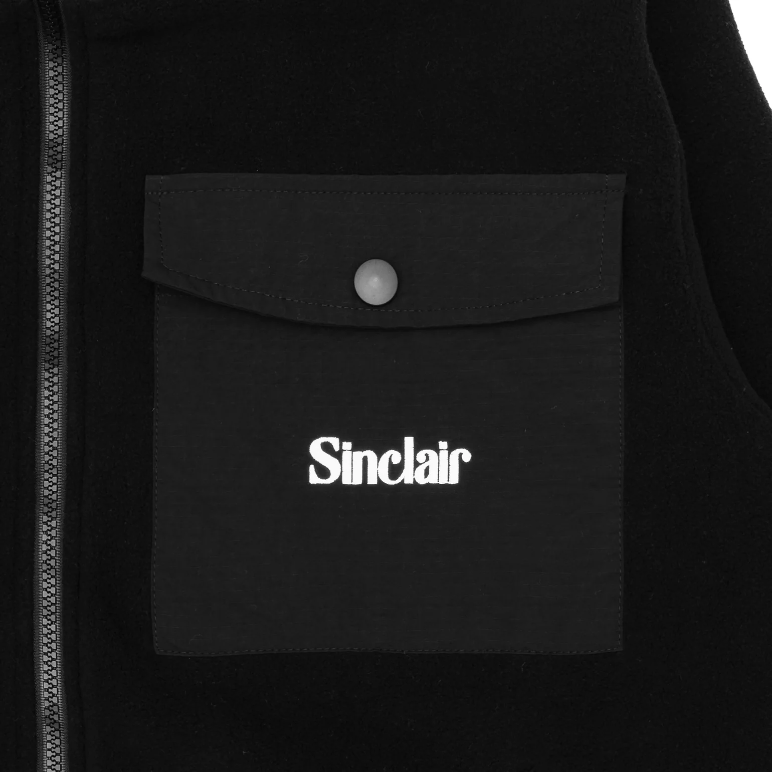 Sinclair Cargo Pocket Fleece Black