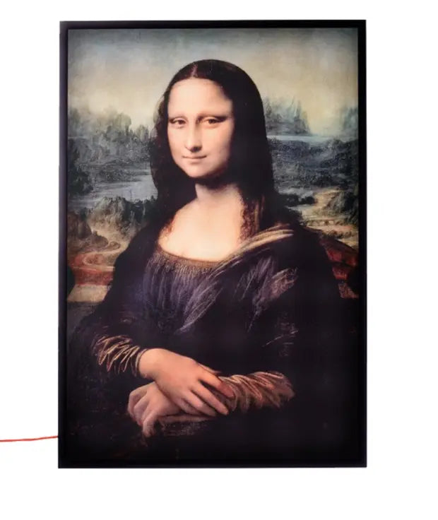 Virgil Abloh x IKEA MARKERAD "MONA LISA" Backlit Artwork