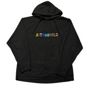 Travis Scott Astroworld Logo Hoodie Black - Pre-Owned Size L