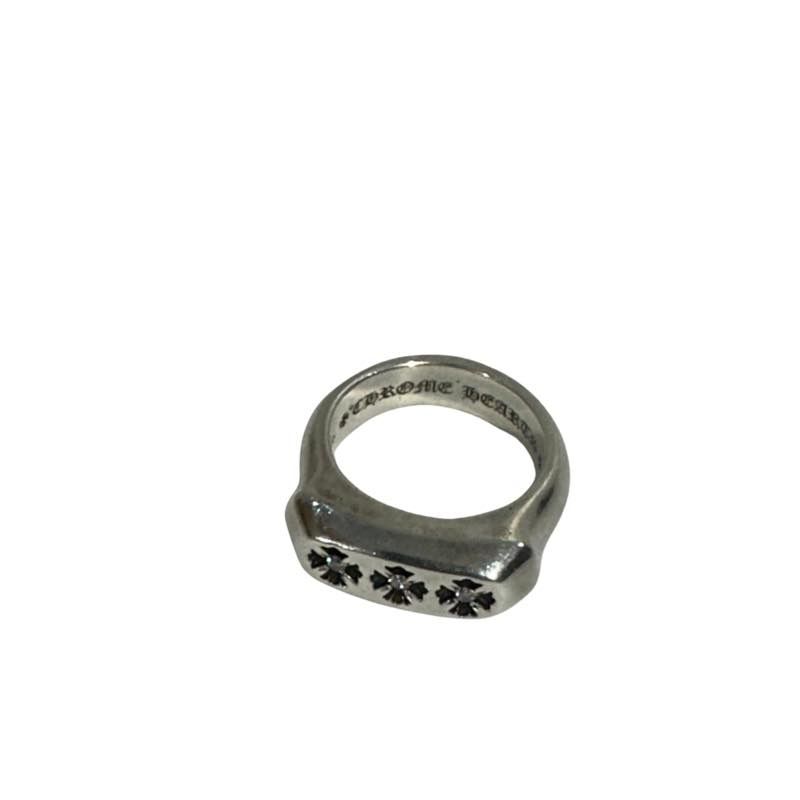 Chrome Hearts Lil PJ 3CH Plus Diamond Ring - Lightly Used Size 9