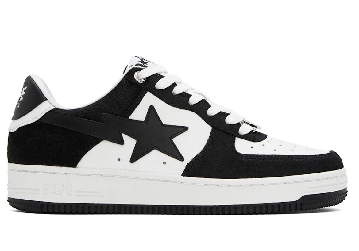 A Bathing Ape Bape Sta Black Calf Hair