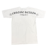 Vintage Chrome Hearts Shoulder Logo T-Shirt White