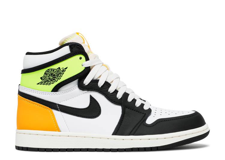 Jordan 1 Retro High White Black Volt