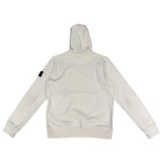 Stone Island Cotton Fleece Hooded Sweatshirt Cream - Worn Once Size L