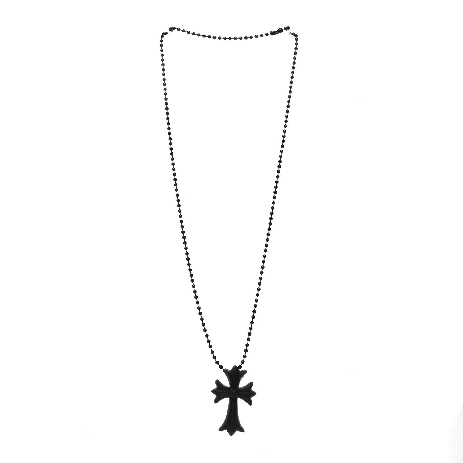 Chrome Hearts Silichrome Necklace Black