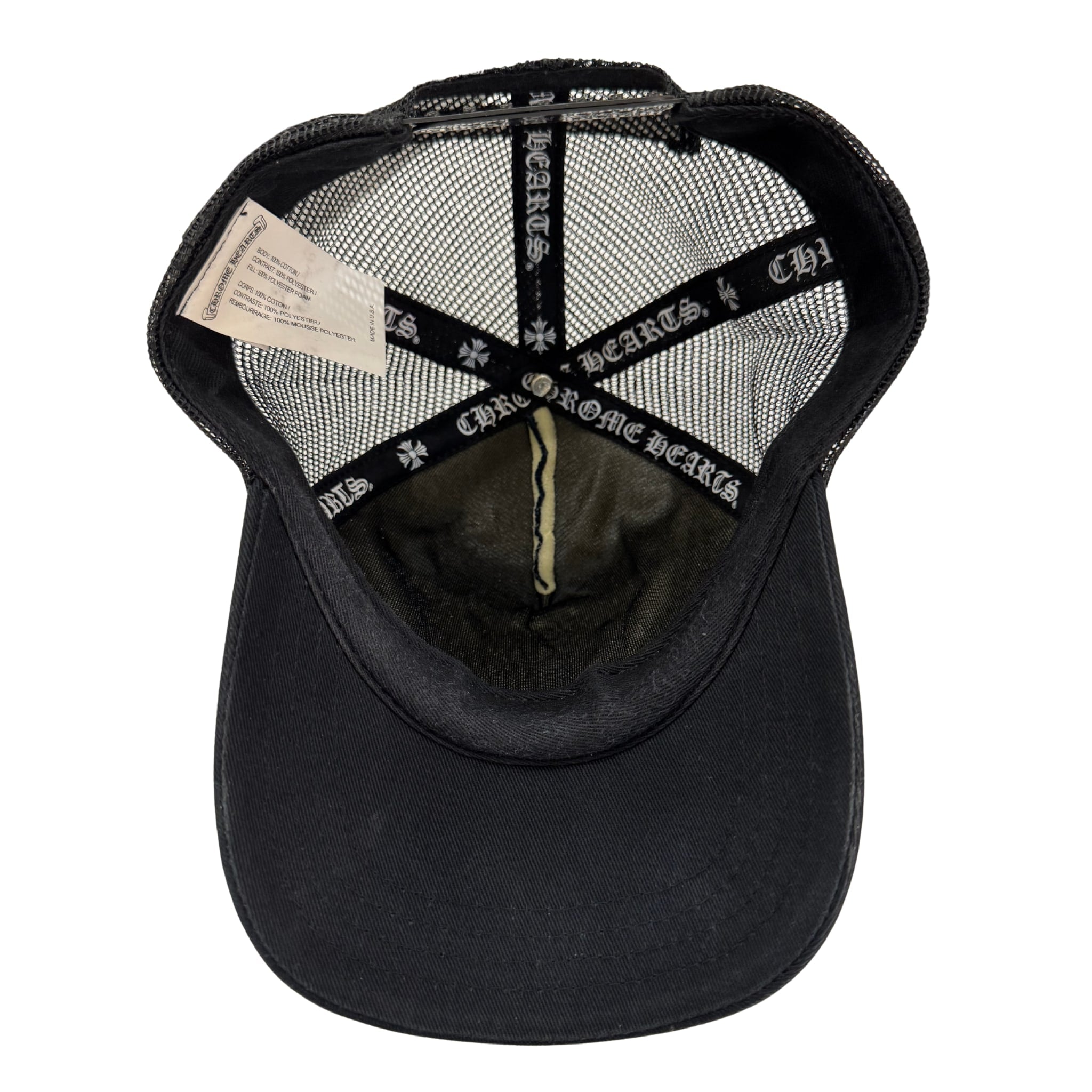 Chrome Hearts x Dover Street Market Ginza Trucker Hat Black (Preowned) - Pre-Owned