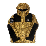 Supreme The North Face Metallic Mountain Parka Gold - Pre-Owned Size M