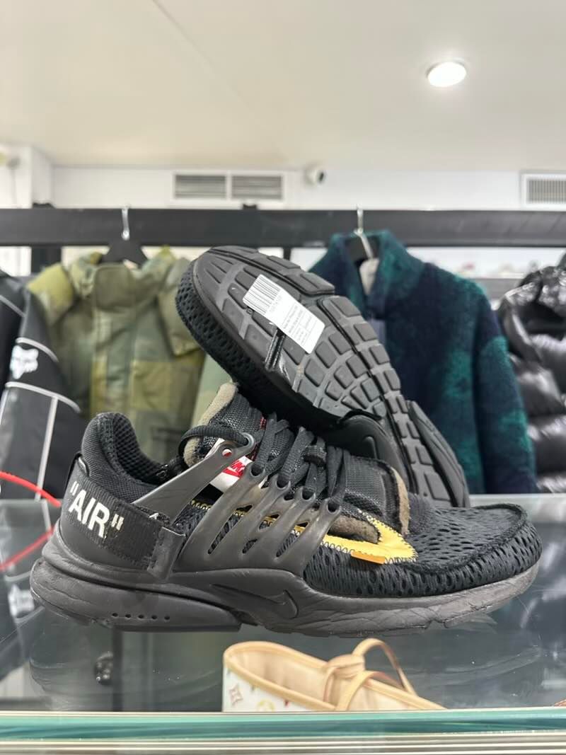 Nike Air Presto Off-White Black (2018) - Pre-Owned Size 10 (No original box)