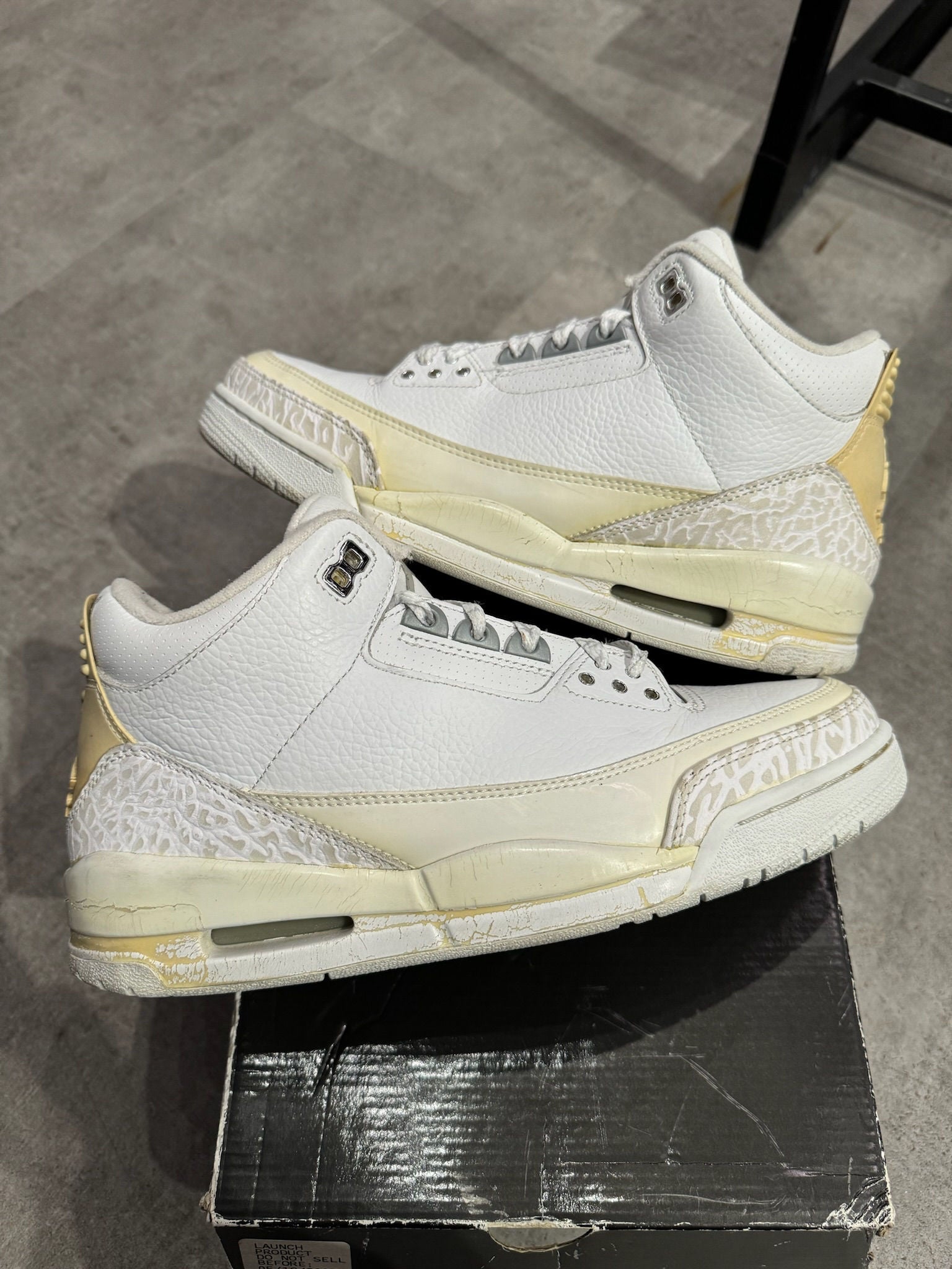 Jordan 3 Retro Pure Money - Pre-Owned Size 9.5 (No Insoles)