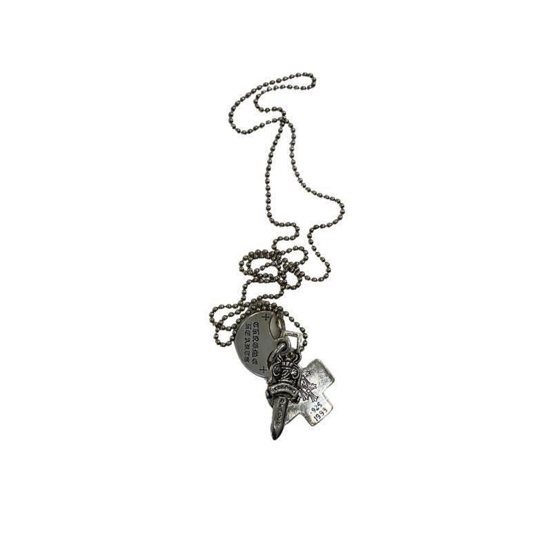 Chrome Hearts Lucky Trinkets w/ Ball Chain Necklace (28 Inches) - Lightly Used
