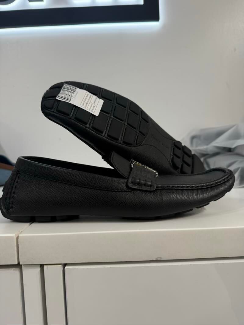 Louis Vuitton Monte Carlo Moccasin Black - Pre-Owned Size 8.5M
