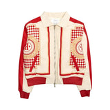 Rhude Casino Jacket White