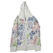 Chrome Hearts All Over Logo Zip-Up Hoodie White/Multicolour - Gently Pre-Owned Size M