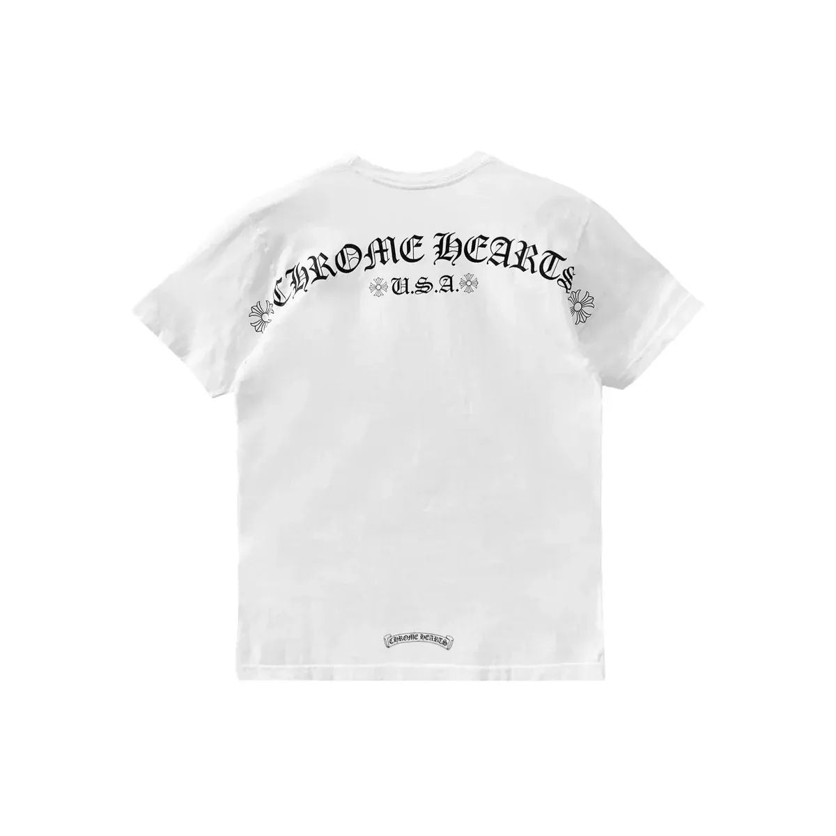 Chrome Hearts Shoulder Logo T-Shirt White