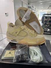 Jordan 4 Retro Off-White Sail (Women's) - Pre-Owned Size 8.5M/10W