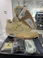 Jordan 4 Retro Off-White Sail (Women's) - Pre-Owned Size 8.5M/10W