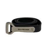 Balenciaga Black Bottle Belt - Lightly Pre-Owned OS