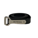 Balenciaga Black Bottle Belt - Lightly Pre-Owned OS