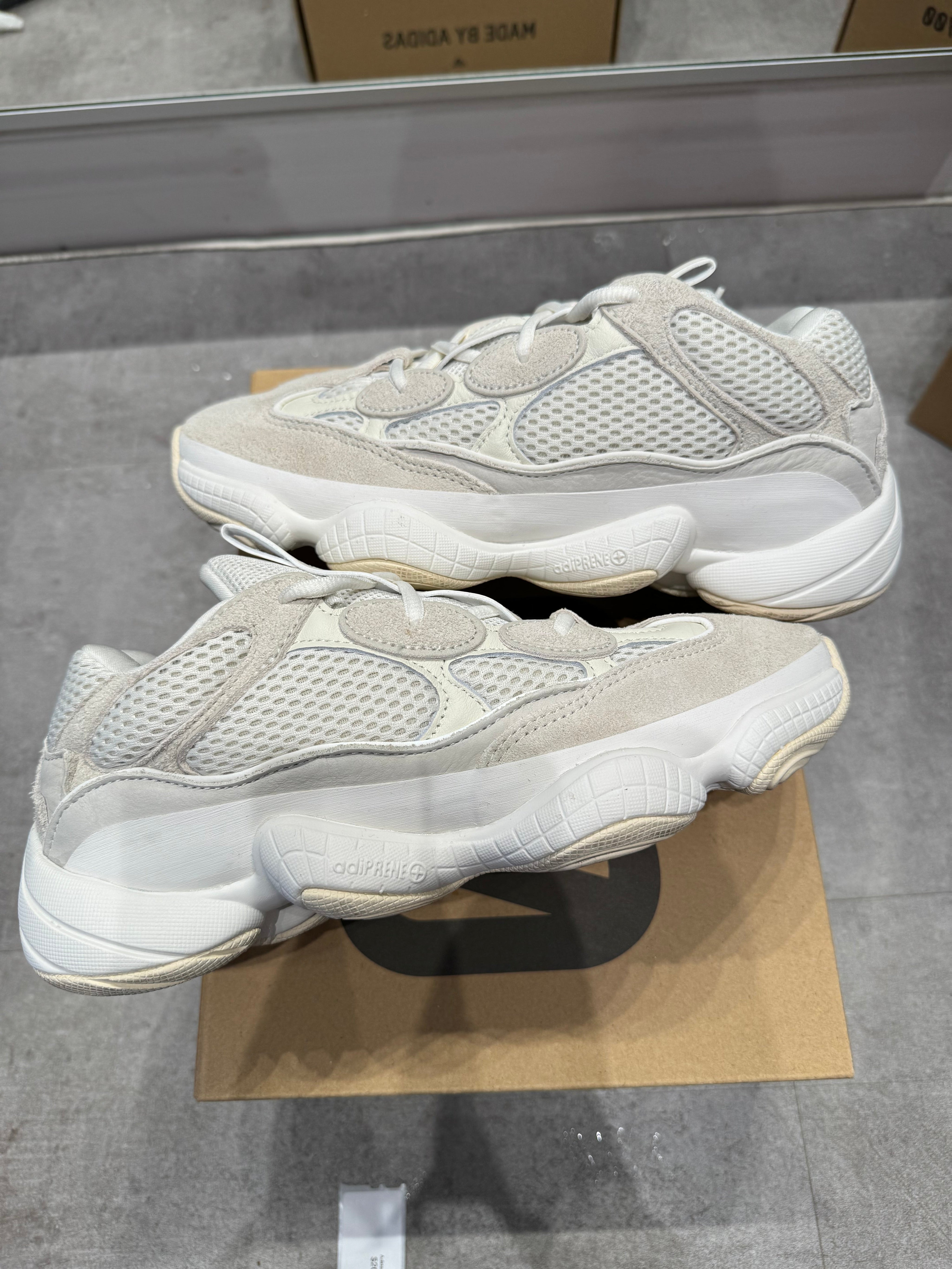 Adidas Yeezy 500 Bone White (2023) - Pre-Owned Size 7.5