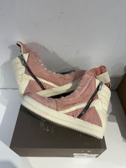 Rick Owens GeoBasket Pony Hair Pink/Milk - Pre-Owned Size 13M