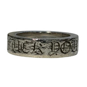 Chrome Hearts Fuck You Spacer Ring - Lightly Used Size 7