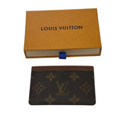 Louis Vuitton Monogram Card Holder Brown - Pre-Owned