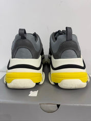 Balenciaga Triple S Grey Yellow Black - Pre-Owned Size 9