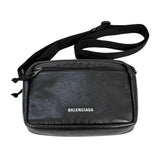 Balenciaga Explorer Shoulder Bag Black - VNDS