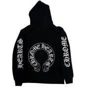 Chrome Hearts Fuck You Horseshoe Thermal Zip-Up Hoodie - Lightly Pre-Owned Size M