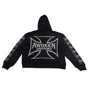 Awoken Dreams V7 Choppers Pullover Hoodie Black