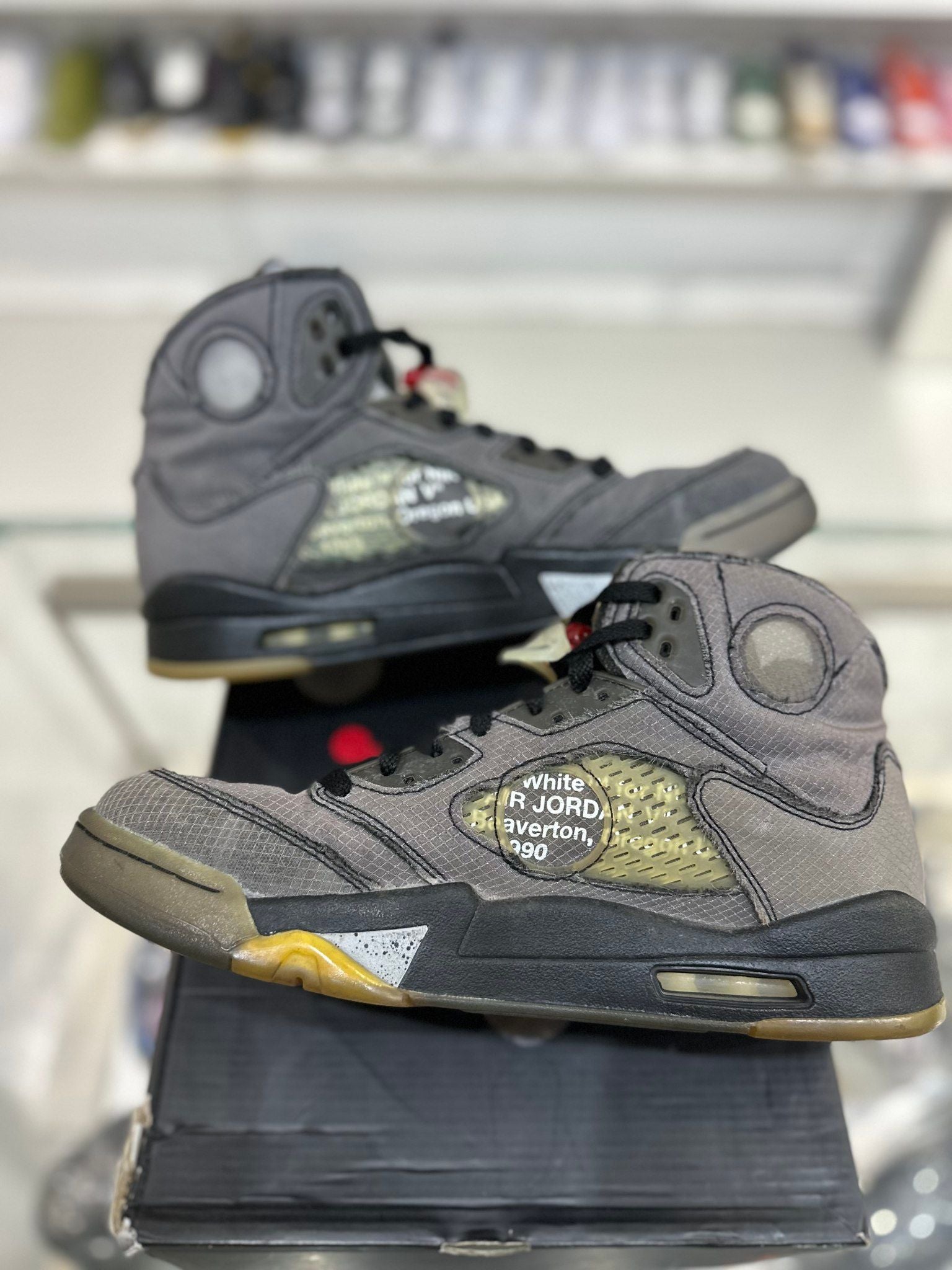 Jordan 5 Retro Off-White Muslin - Pre-Owned Size 10 8/10