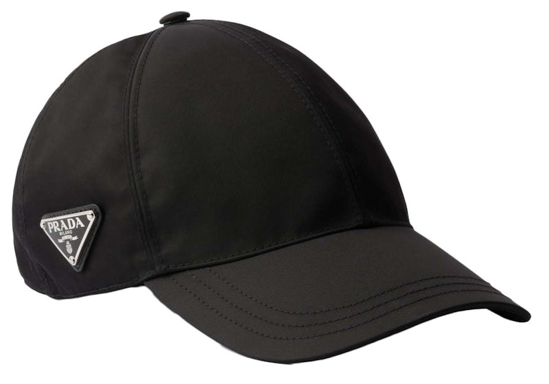 Prada Re-Nylon Baseball Cap Black