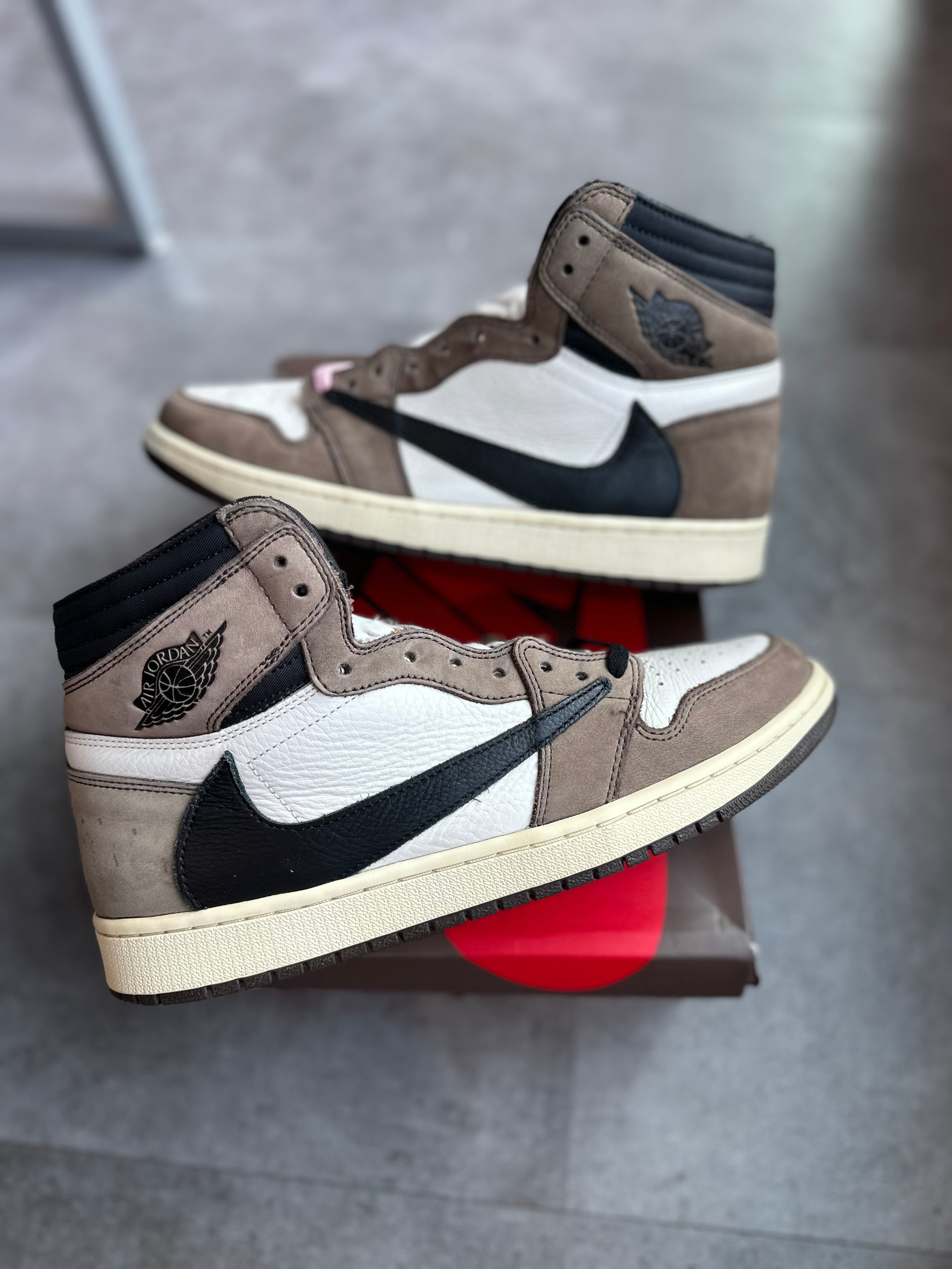 Jordan 1 Retro High OG SP Travis Scott Mocha (Preowned Size 12)