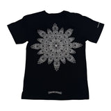 Chrome Hearts Floral Snowflake T-Shirt Black
