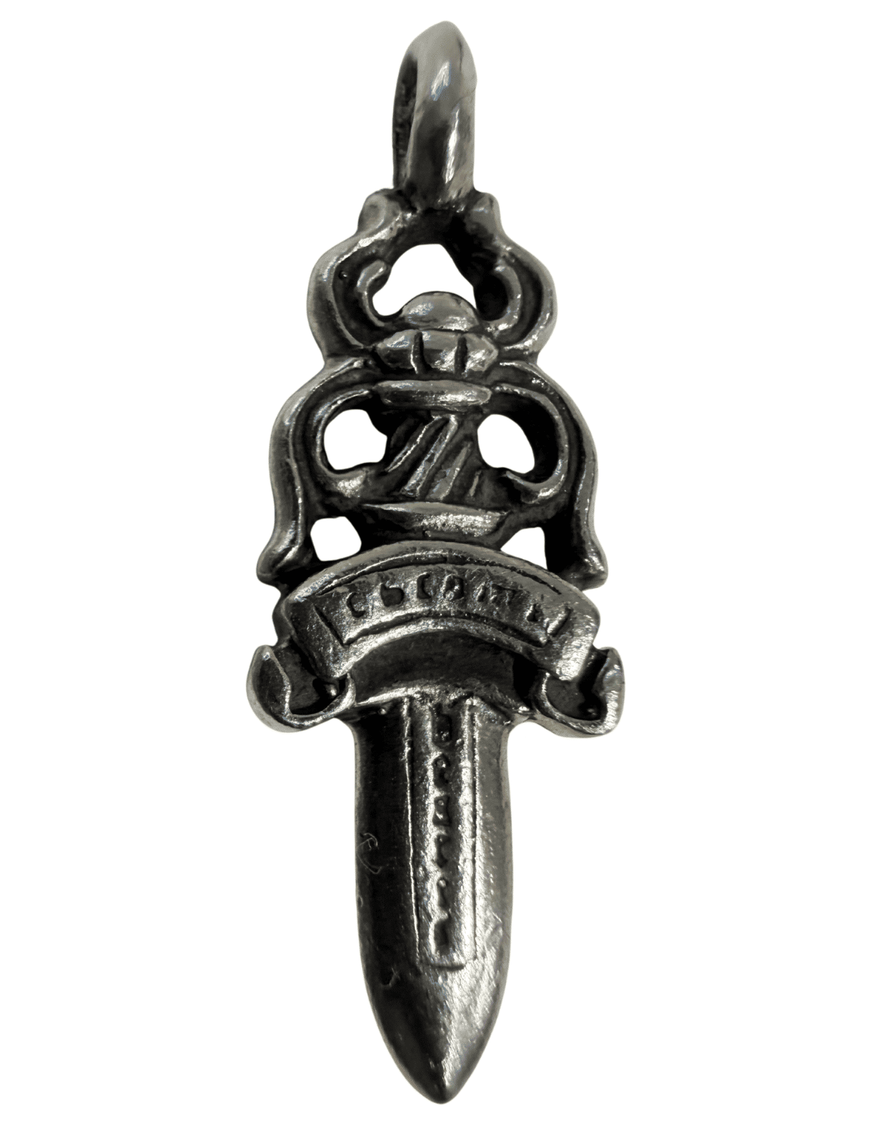 Chrome Hearts #5 Dagger Charm Pendant - Lightly Used