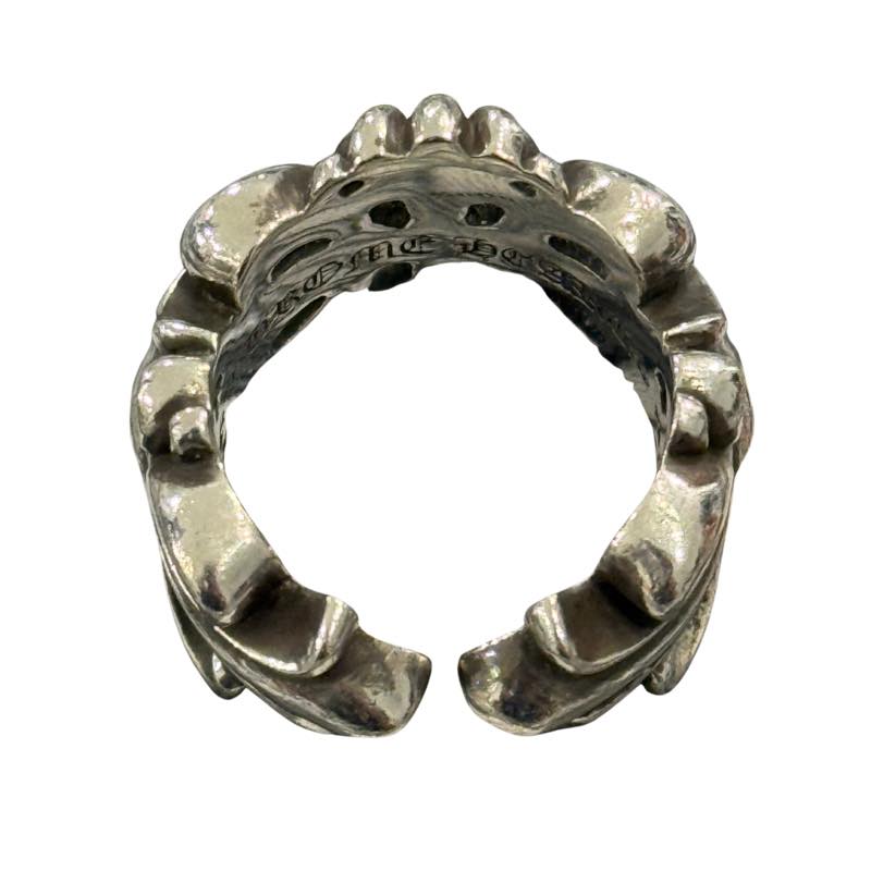 Chrome Hearts Double Floral Ring - Lightly Used Size 7.5