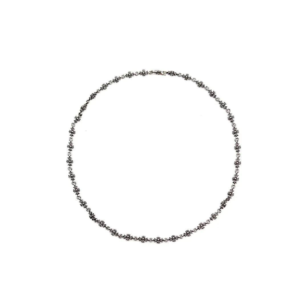 Chrome Hearts Tiny E Necklace (20 Inches)